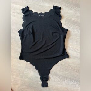 Scalloped SHEIN Body suit